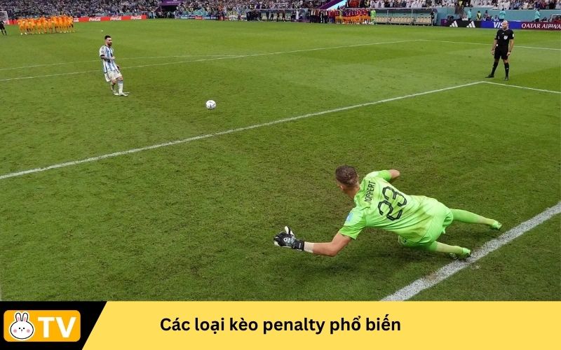 Các loại kèo penalty phổ biến